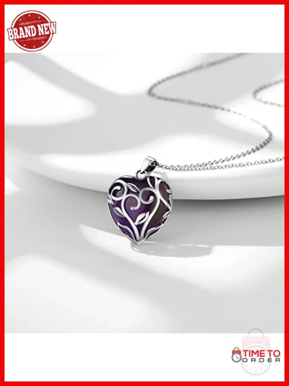 Tree of Life Wrapped Healing Crystal Pendant Necklace Sterling Silver 18in Chain